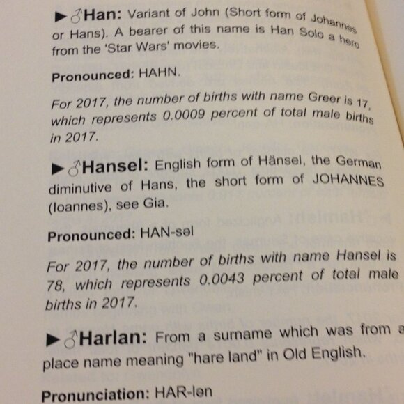 3 for $10 book sale! Baby Names - Fantastic and unique names for girls and boys - Picture 6 of 7